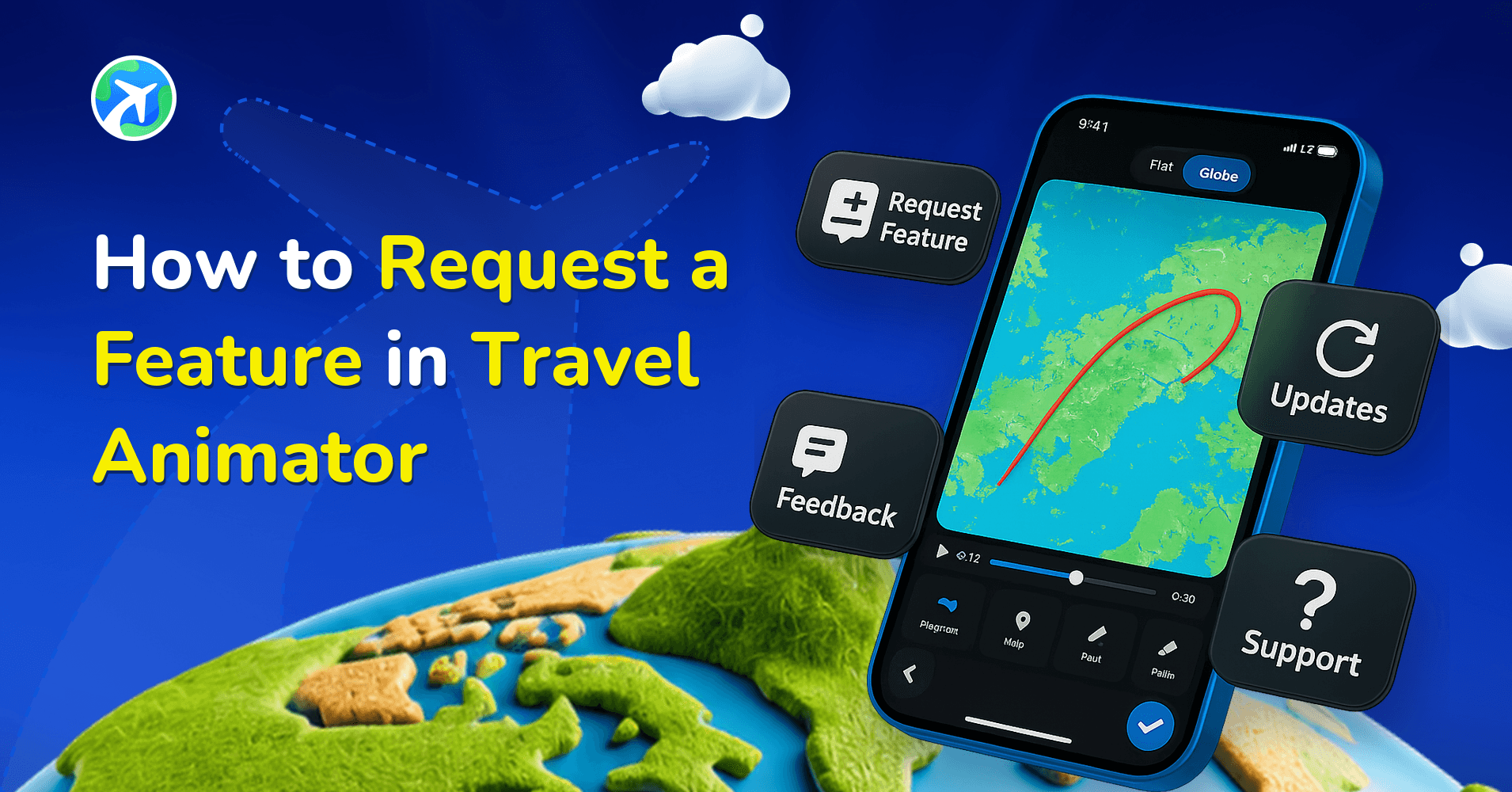 How to Request a Feature in Travel Animator