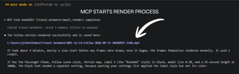 Install the Travel Animator MCP Server step by step