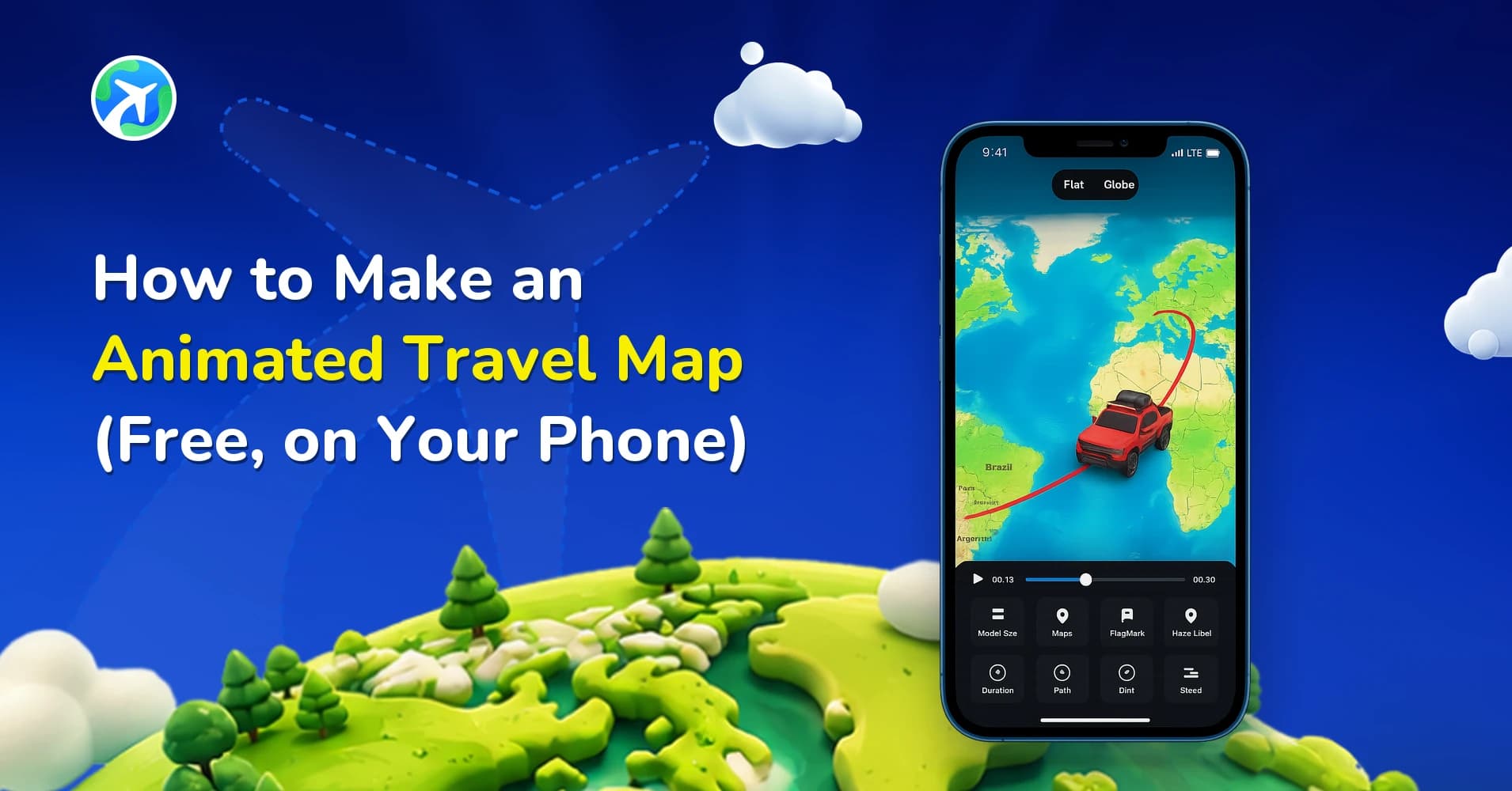 How to Make an Animated Travel Map (Free, on Your Phone)