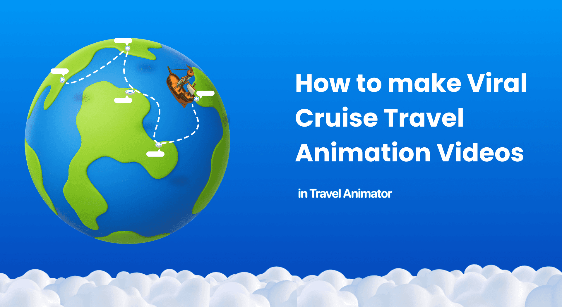 How to make Viral Cruise Travel Animation Videos using Travel Animator