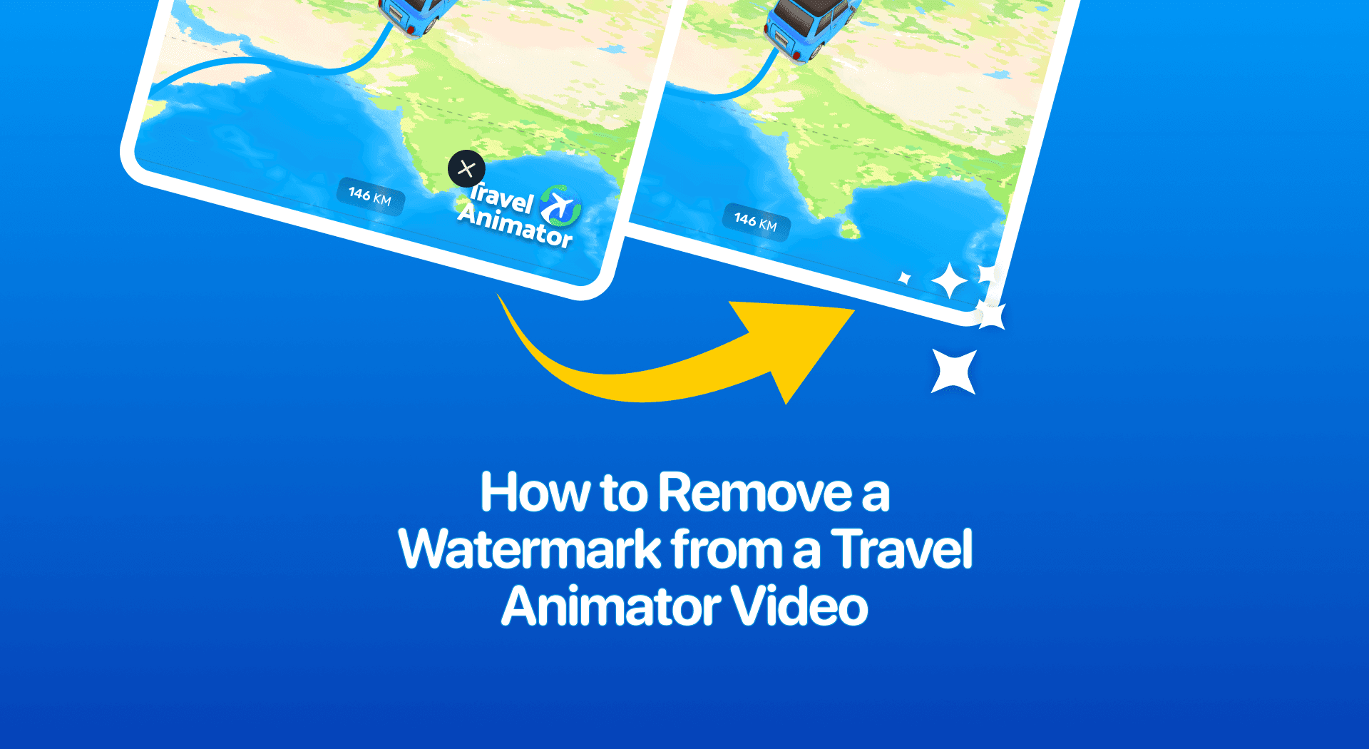 How to Remove a Watermark from a Travel Animator Video