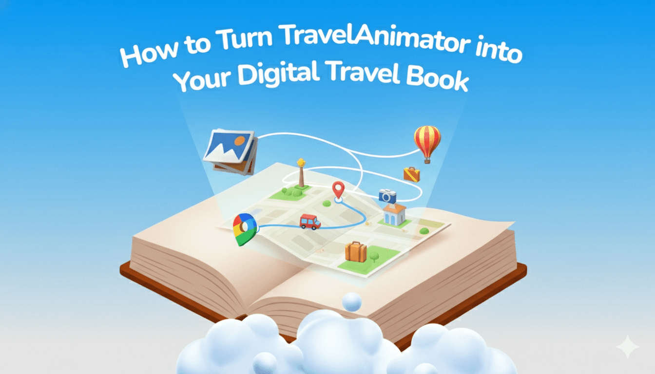 How to Turn TravelAnimator into Your Digital Travel Book