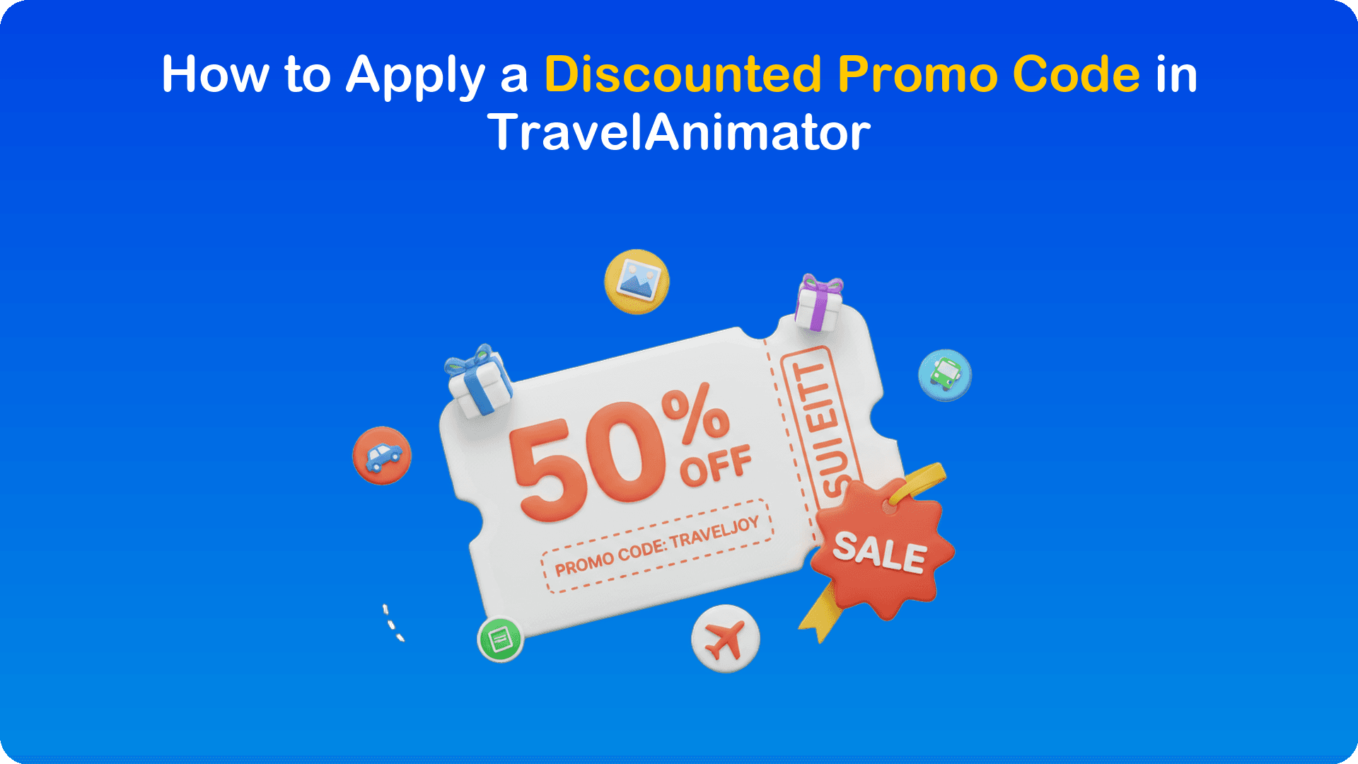 How to Apply a Discounted Promo Code in TravelAnimator