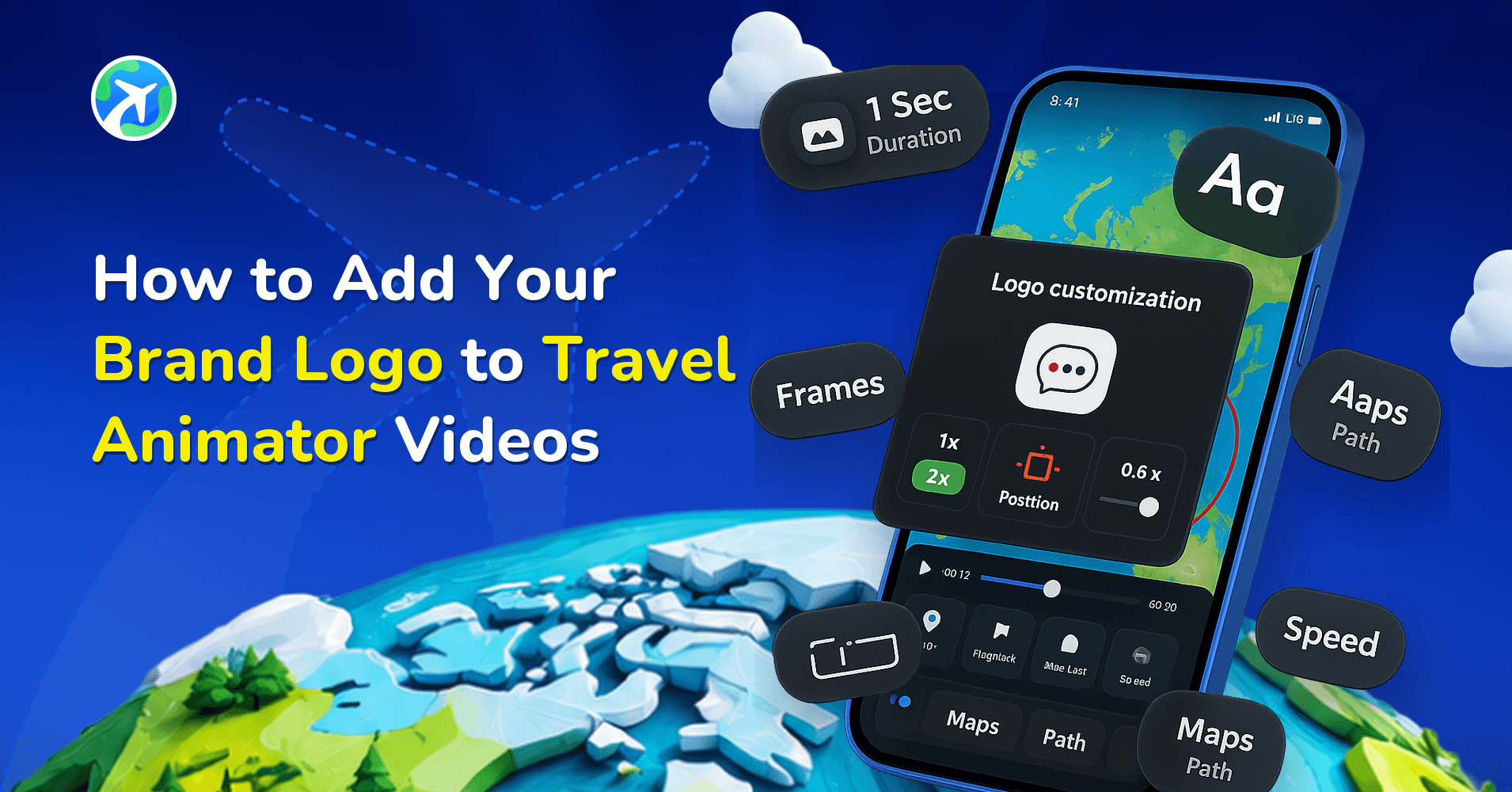 How to Add Your Brand Logo to Travel Animator Videos