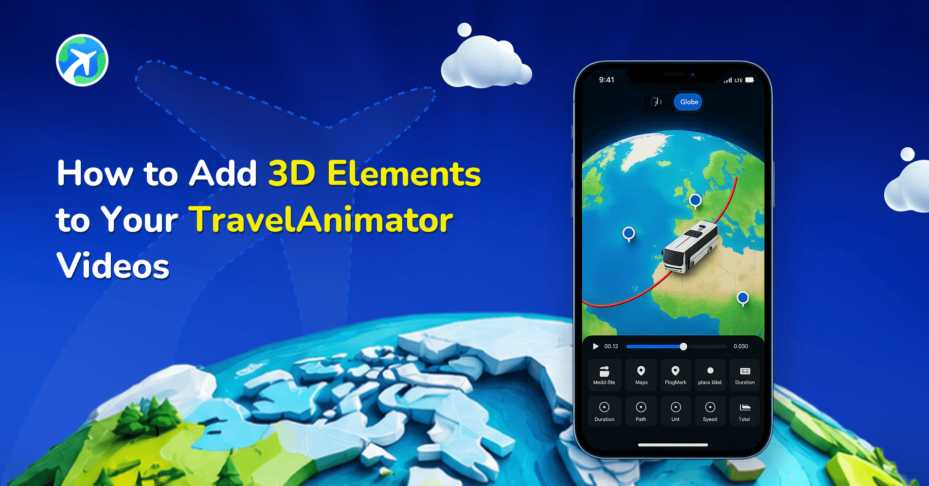 How to Add 3D Elements to Your TravelAnimator Videos