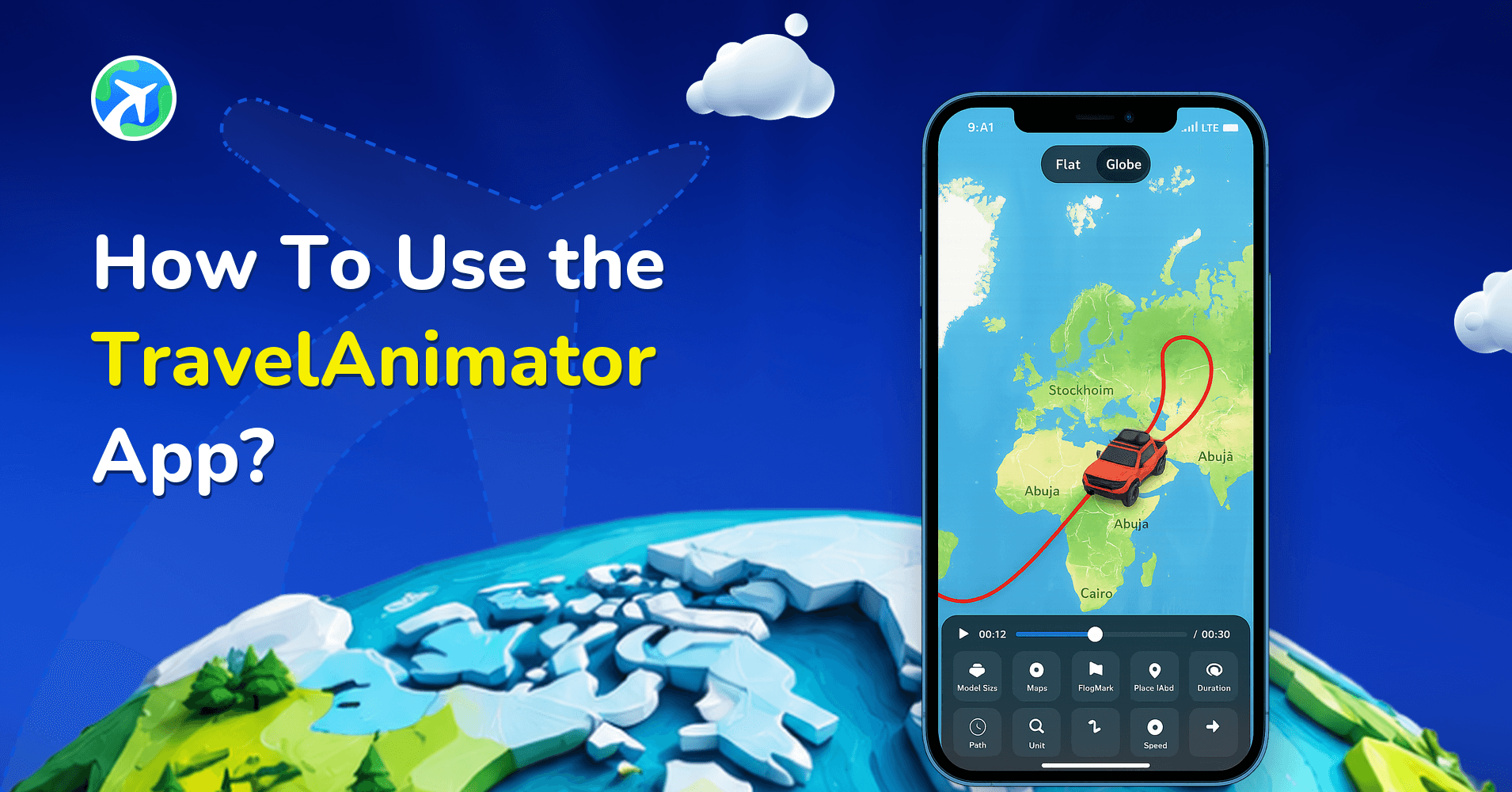 How To Use the TravelAnimator App?