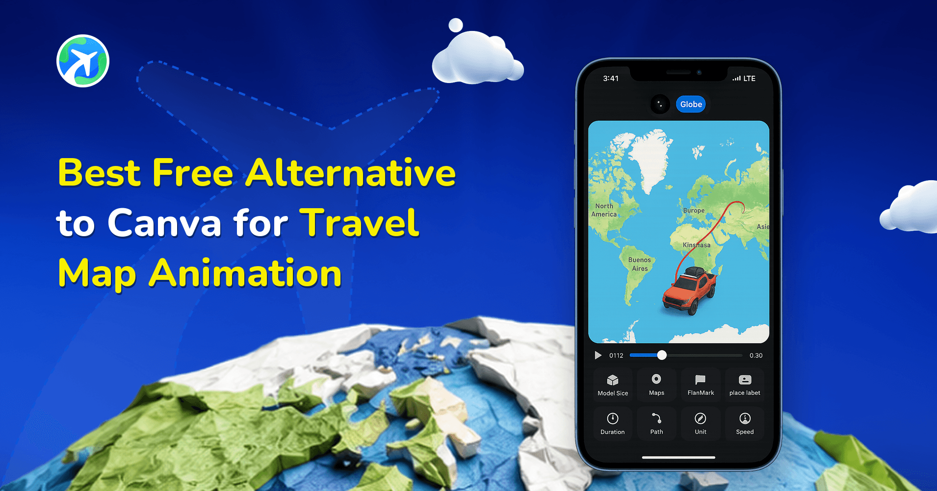 The Best Free Alternative to Canva for Travel Map Animation in 2026
