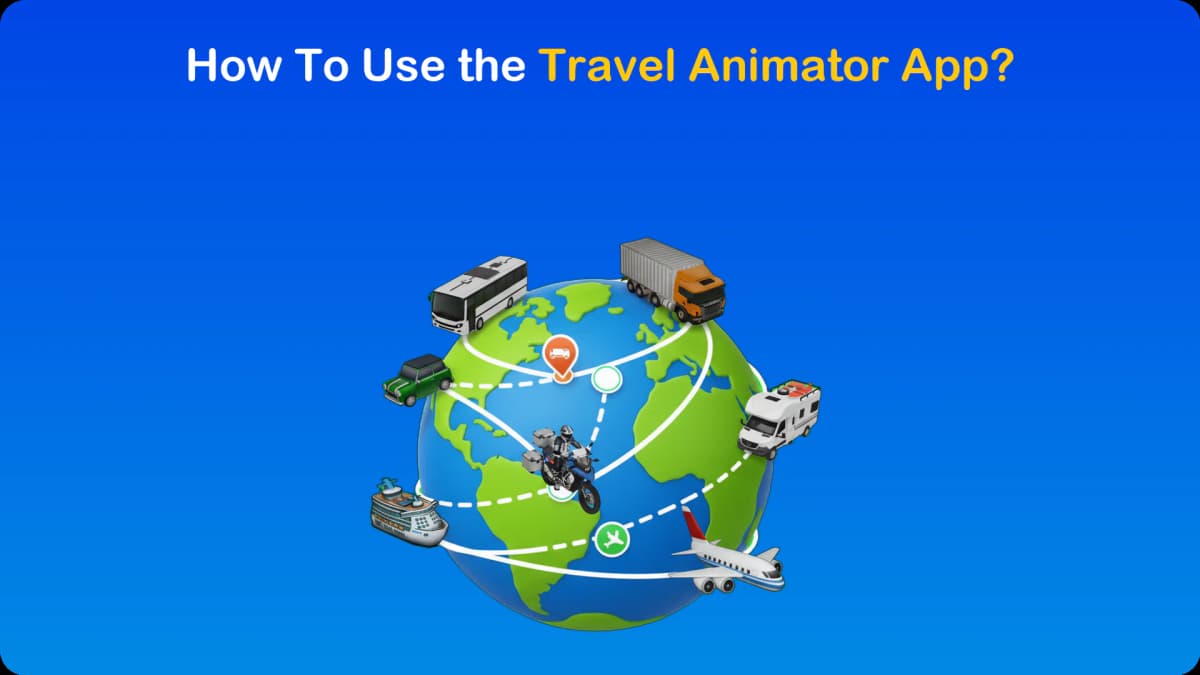 Visit Animation Travel Animator — Create Animated Travel Route Videos